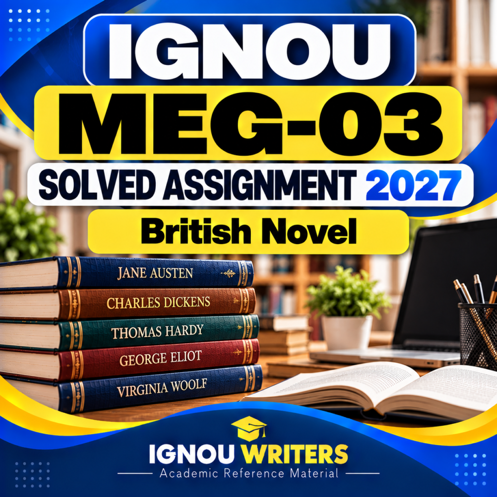 MEG-03 IGNOU Solved Assignment