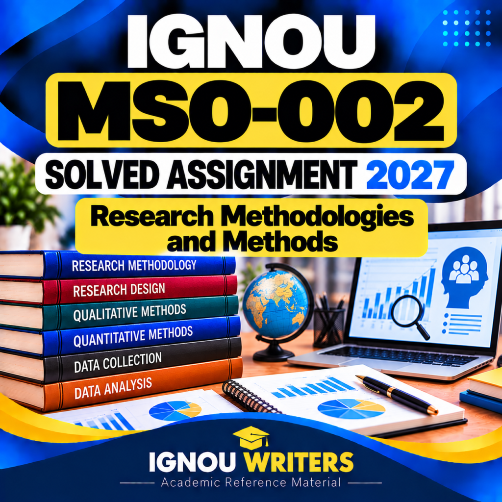 MSO-002 IGNOU Solved Assignment